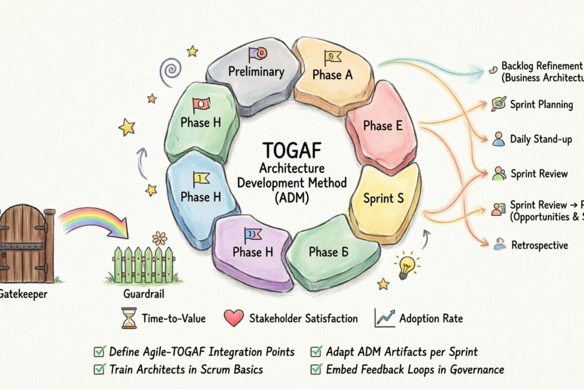 在TOGAF架构周期中整合敏捷实践