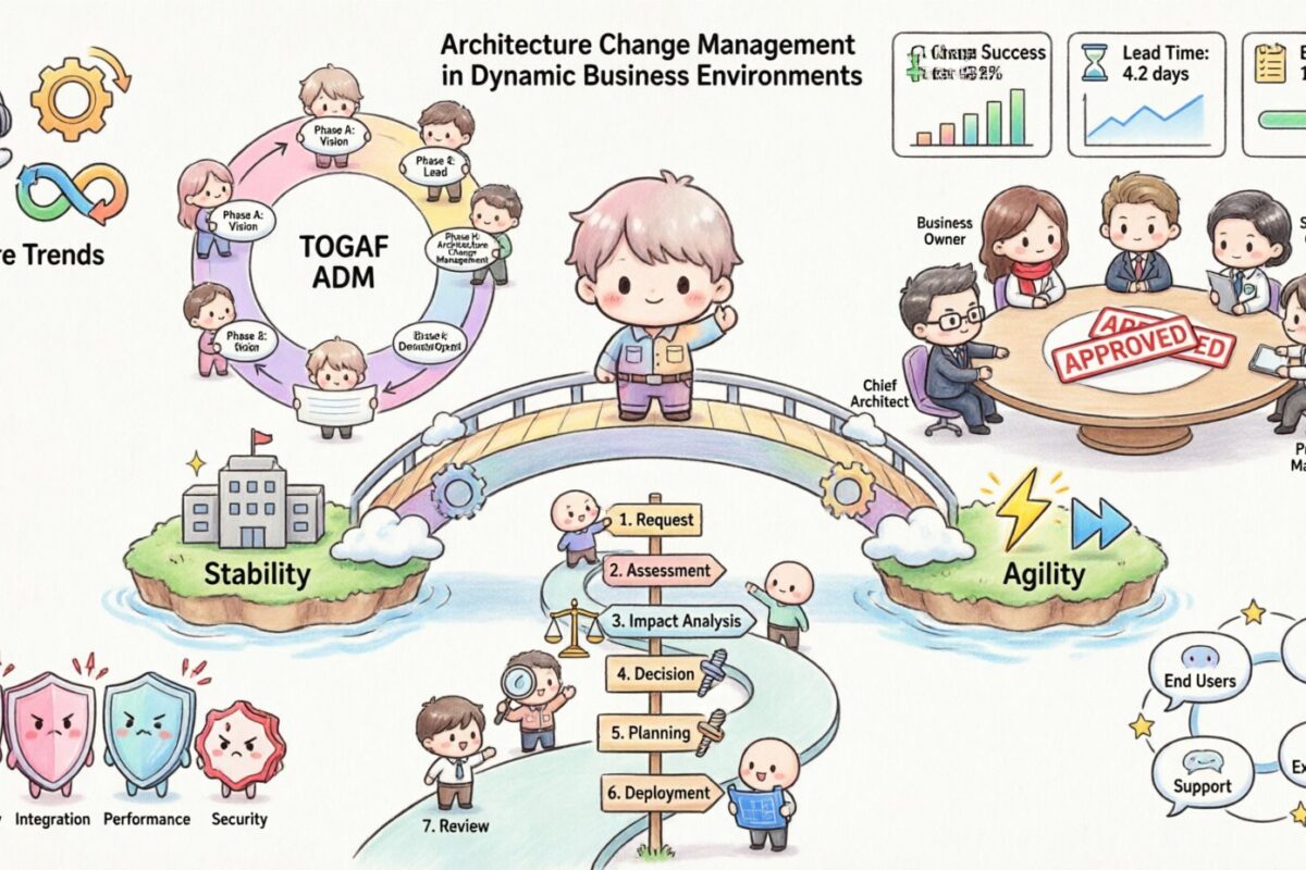 TOGAF-Leitfaden: Architektur-Änderungsmanagement in dynamischen Geschäftsumgebungen