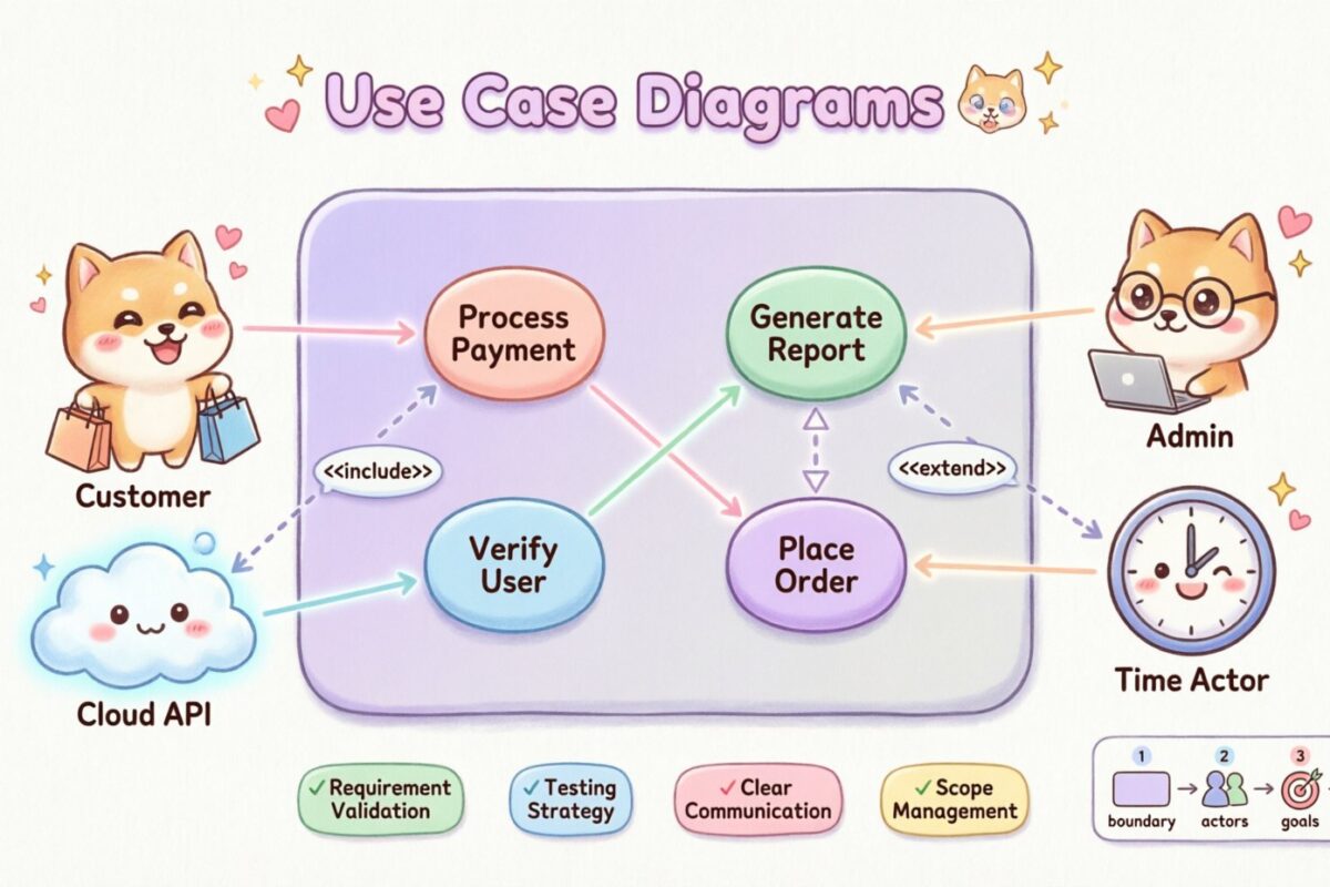 Die Rolle von Use-Case-Diagrammen in der modernen Softwarearchitektur Die Rolle von Use-Case-Diagrammen in der modernen Softwarearchitektur