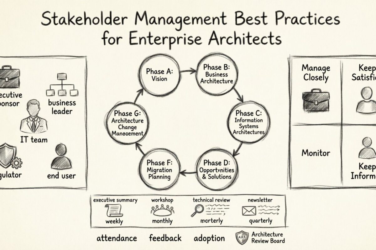 TOGAF-Leitfaden: Best Practices für die Stakeholder-Management für Enterprise-Architekten