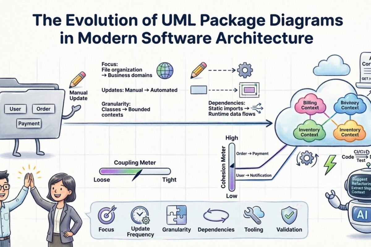 Zukunftsaussichten: Wie UML-Paketdiagramme in der modernen Softwarearchitektur sich weiterentwickeln