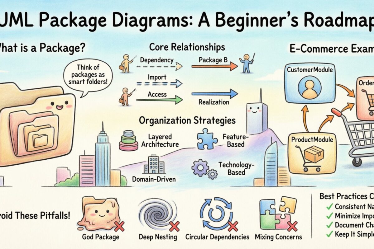 Definitive Übersicht: Ein Roadmap für Anfänger zum Meistern von UML-Paketdiagrammen