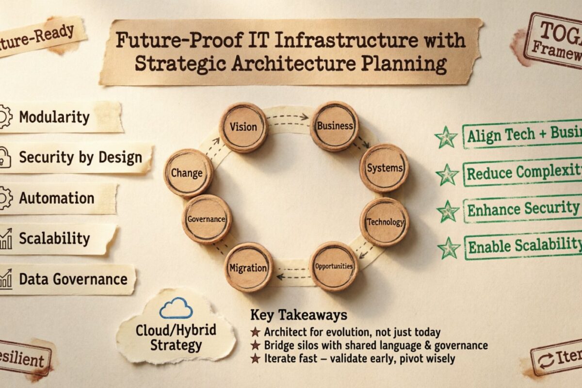 Guía TOGAF: Proteger el futuro de la infraestructura de TI mediante la planificación estratégica de arquitectura Guía TOGAF: Proteger el futuro de la infraestructura de TI mediante la planificación estratégica de arquitectura