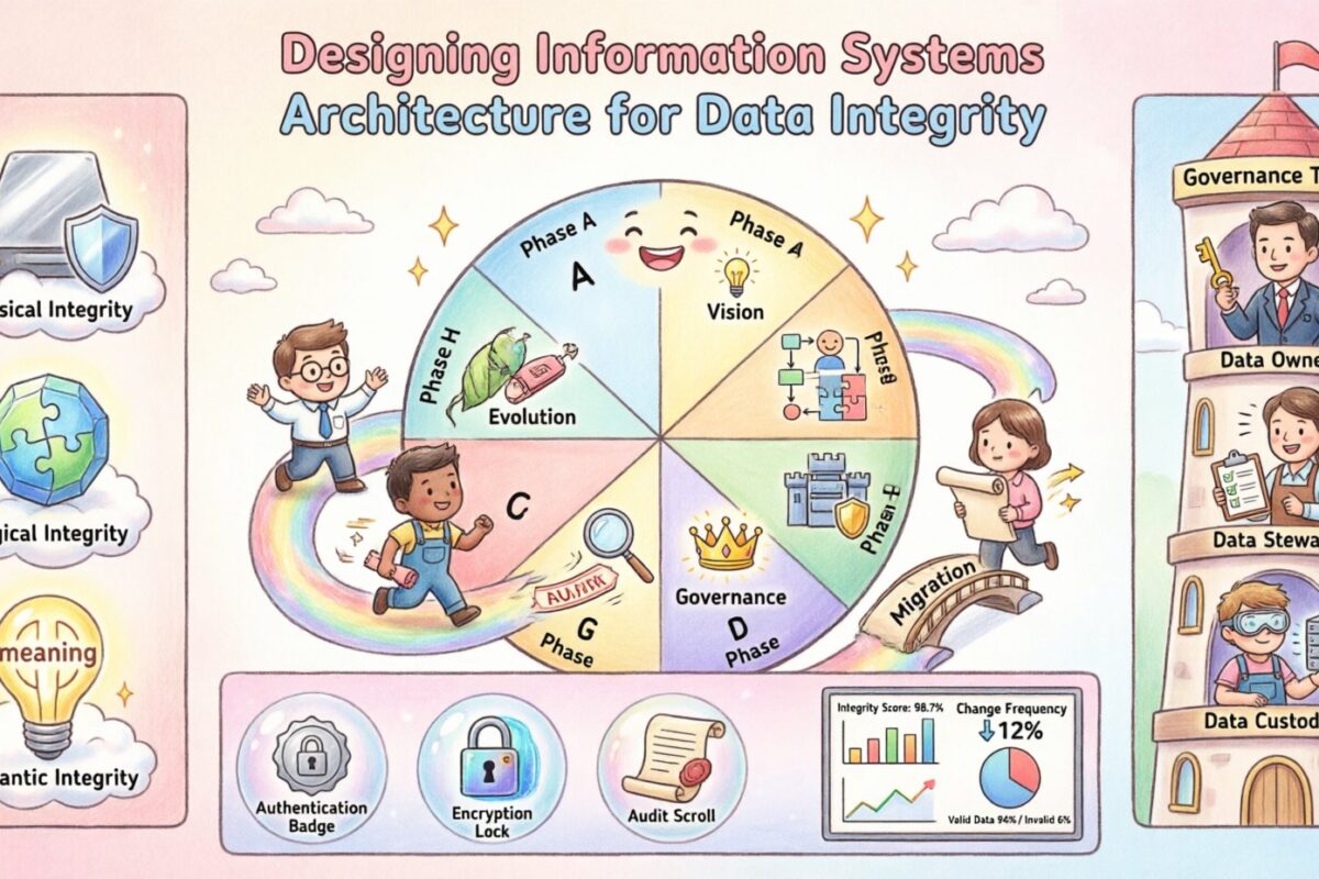 Guide TOGAF : Conception d’une architecture des systèmes d’information pour garantir l’intégrité des données