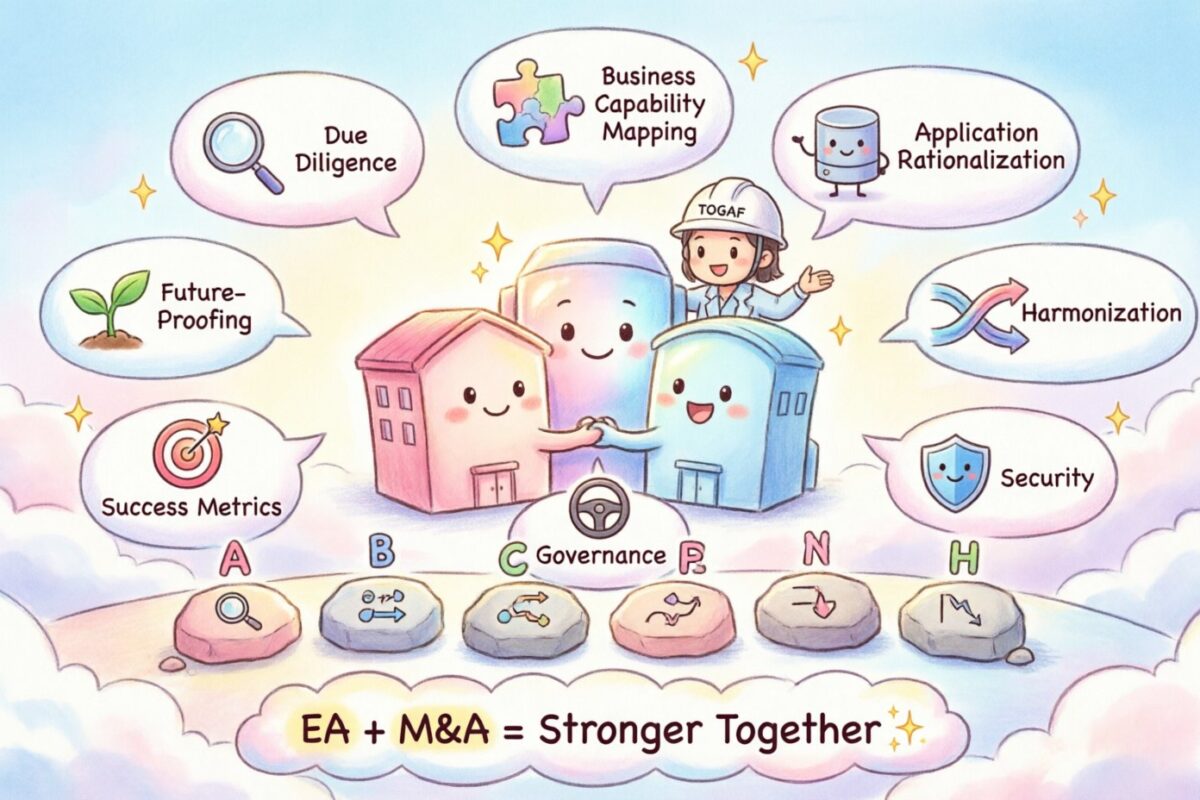 Guide TOGAF : Guider les fusions et acquisitions grâce à l’architecture d’entreprise