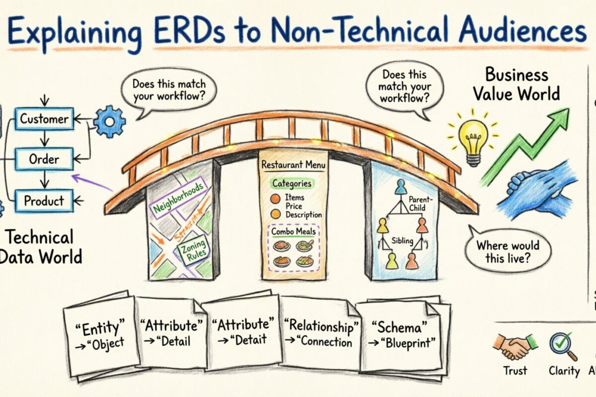 Expliquer les diagrammes ERD aux publics non techniques : des stratégies de communication qui fonctionnent
