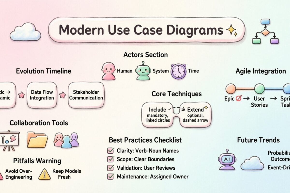 Approches innovantes des diagrammes de cas d’utilisation dans l’ingénierie contemporaine