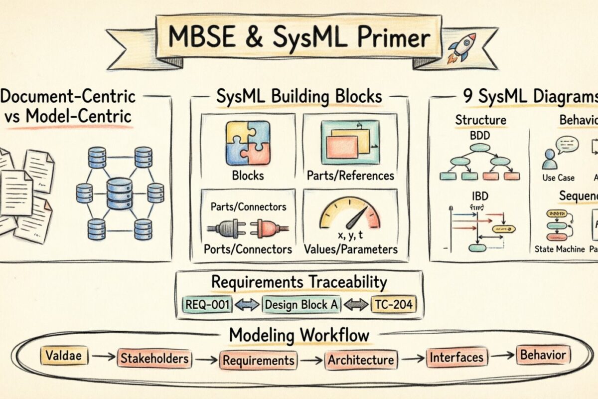 MBSE untuk Pemula: Panduan SysML yang Jelas yang Menjelaskan Konsep Inti Tanpa Jargon MBSE untuk Pemula: Panduan SysML yang Jelas yang Menjelaskan Konsep Inti Tanpa Jargon