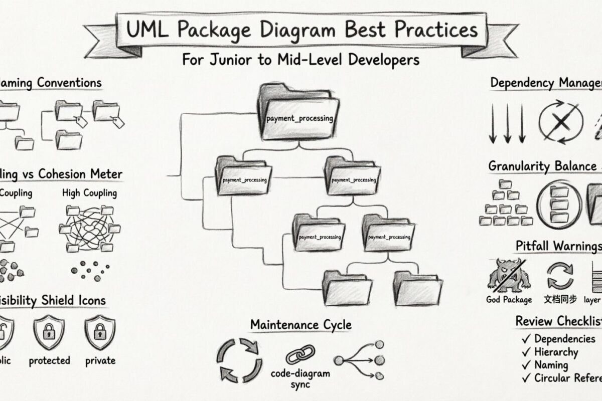 初心者から中級者向けのUMLパッケージ図のベストプラクティス