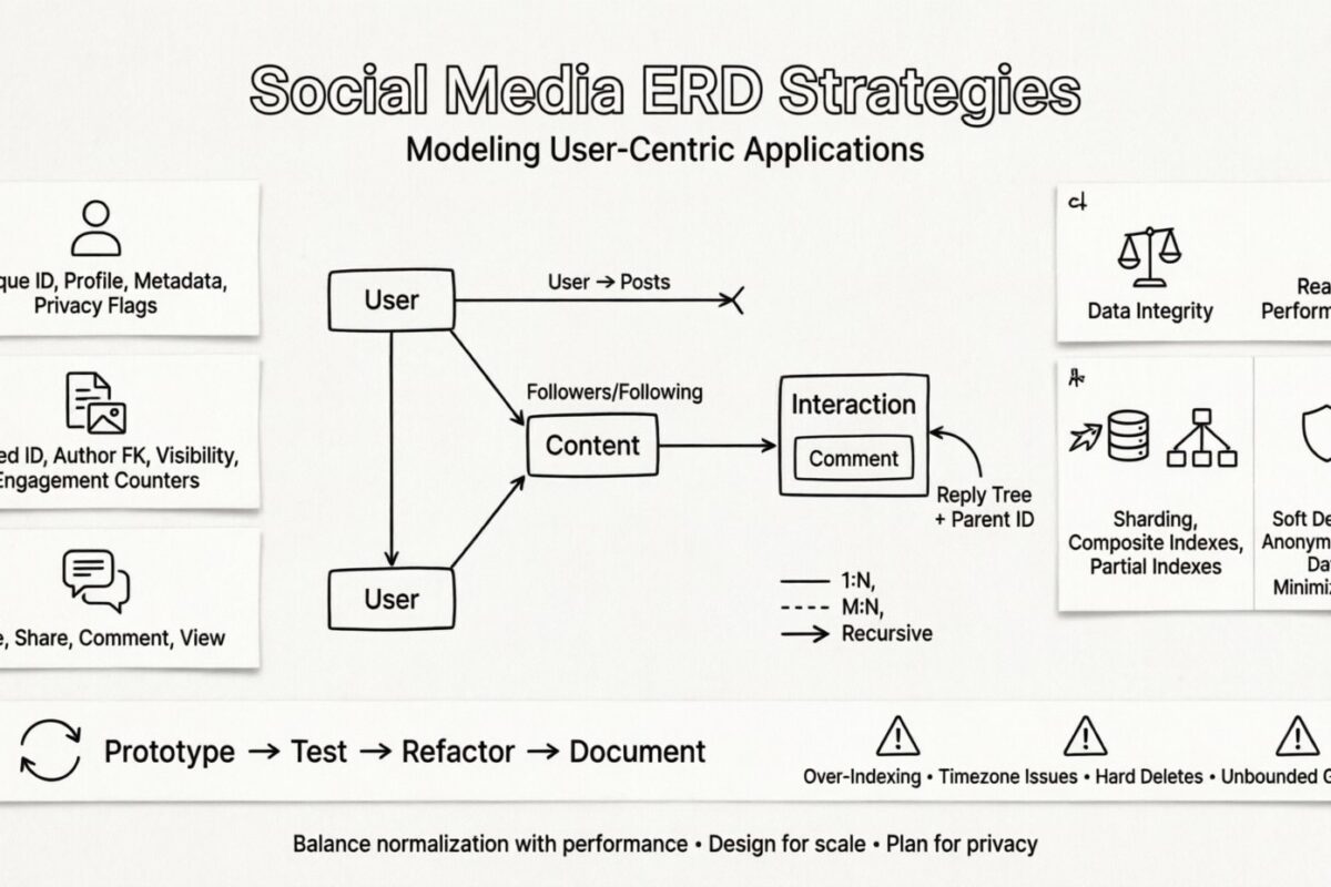 社交媒體數據建模：以用戶為中心的應用程式之ERD策略