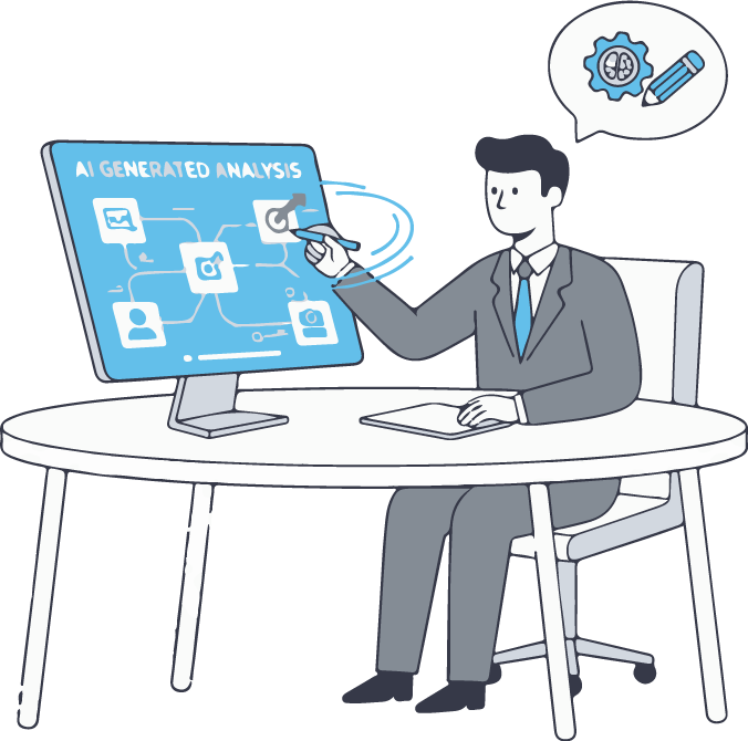 Editing a diagram generated by AI