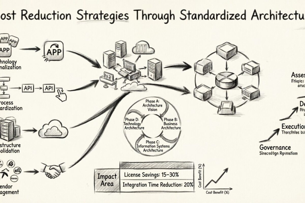 TOGAF Guide: Cost Reduction Strategies Through Standardized Architecture TOGAF Guide: Cost Reduction Strategies Through Standardized Architecture