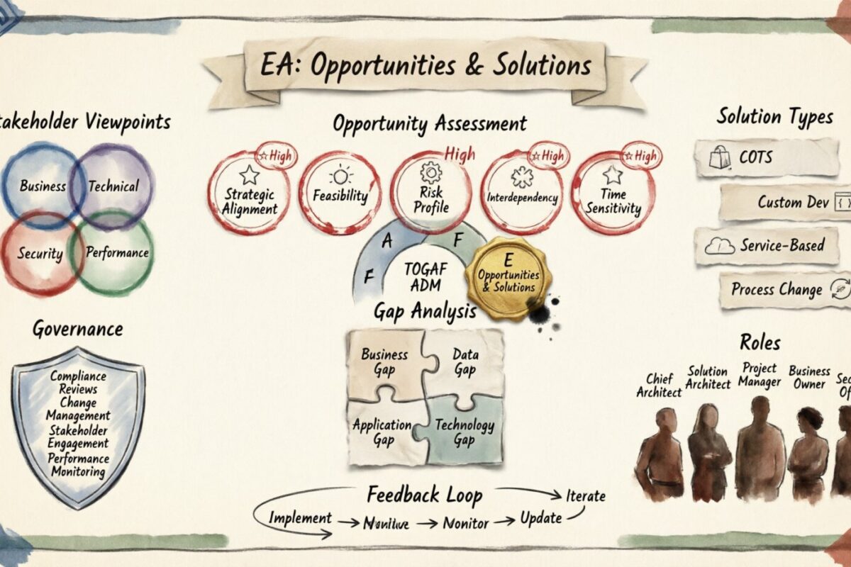 TOGAF Guide: Managing Opportunities and Solutions in Enterprise Architecture