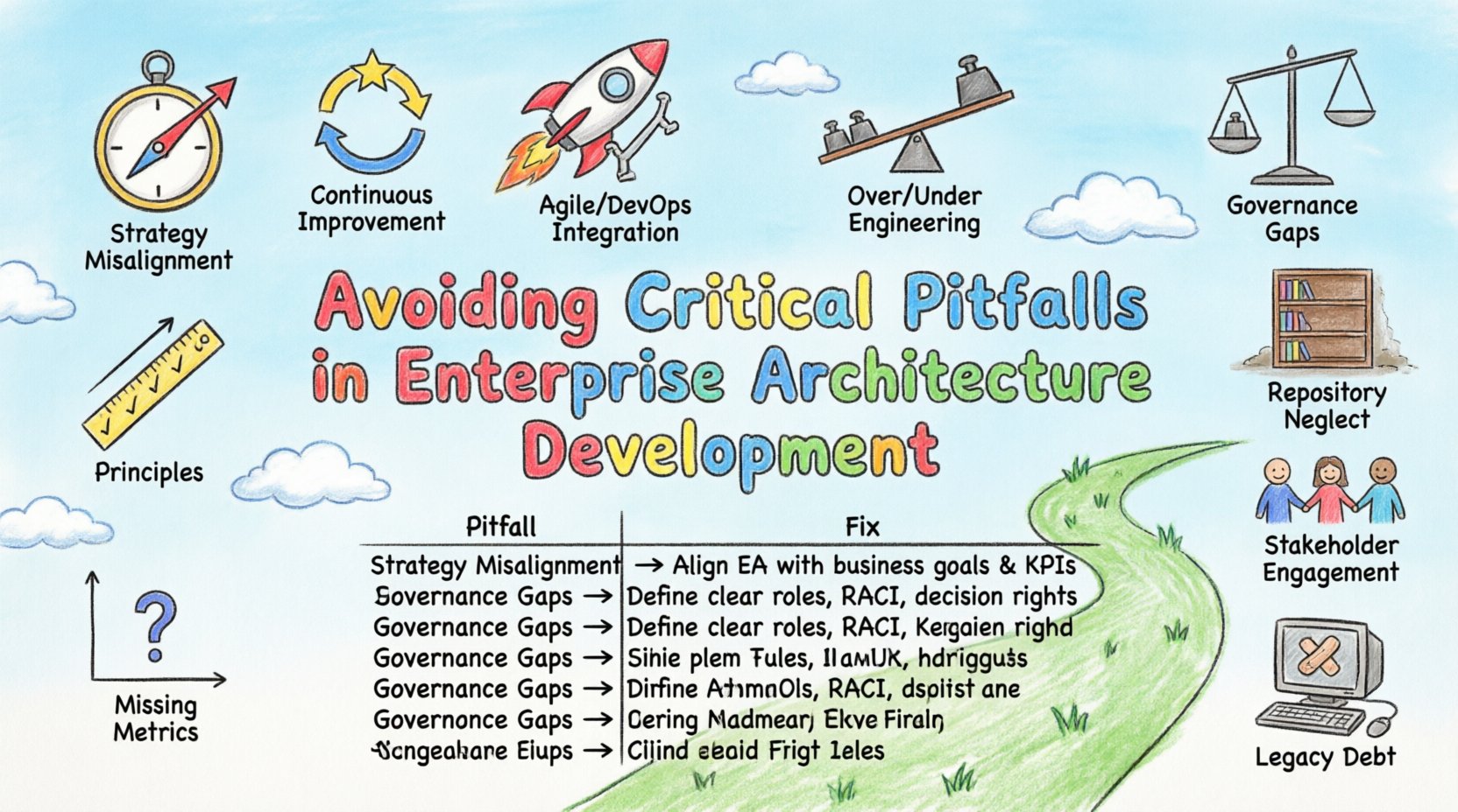 TOGAF Guide: Avoiding Critical Pitfalls in Enterprise Architecture Development