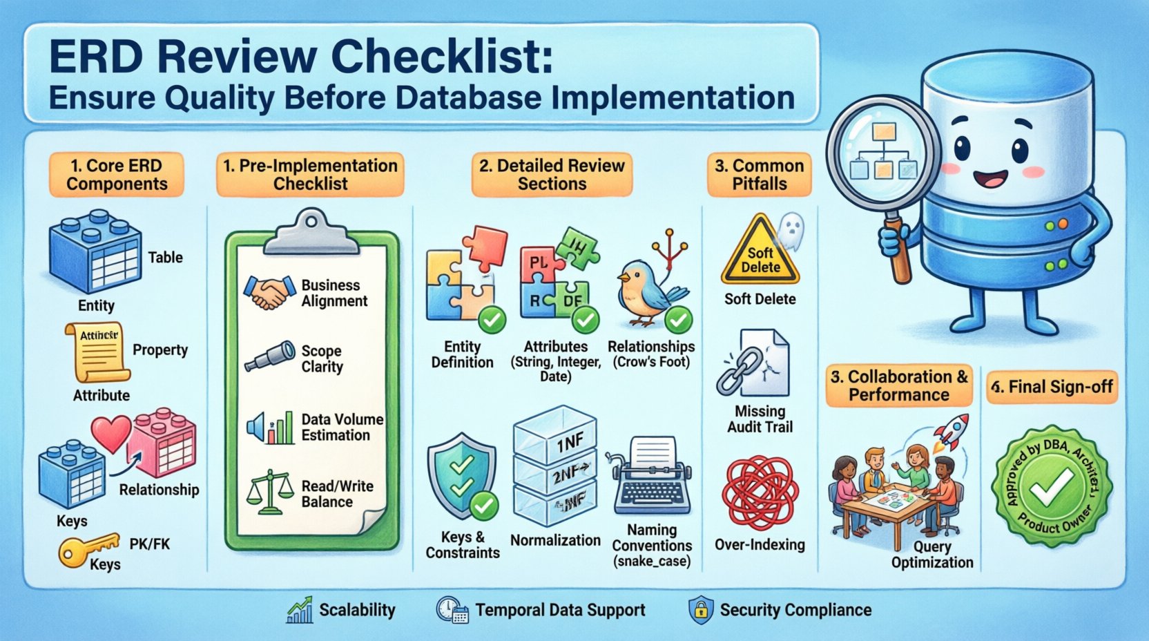 ERD Review Checklist: Ensure Quality Before Database Implementation