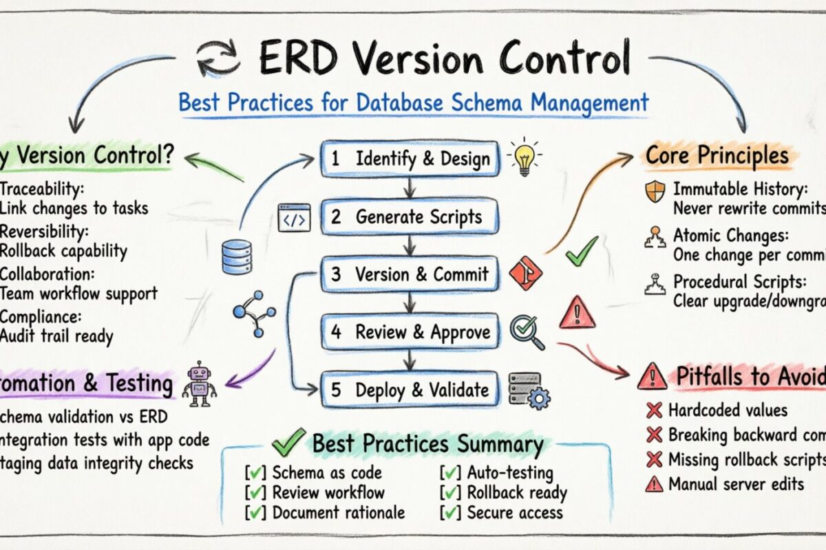 Managing ERD Changes: Version Control Practices for Database Models