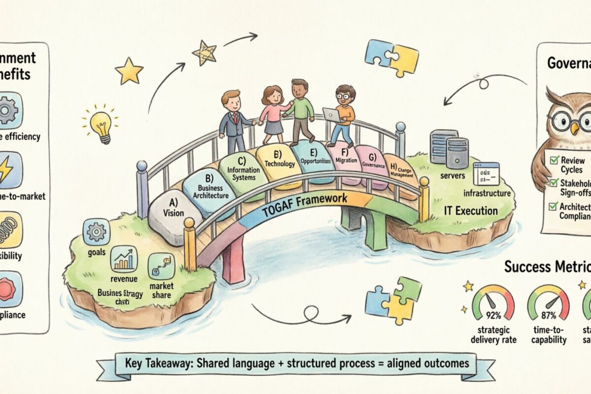 TOGAF Guide: Bridging the Gap Between Business Strategy and IT Execution