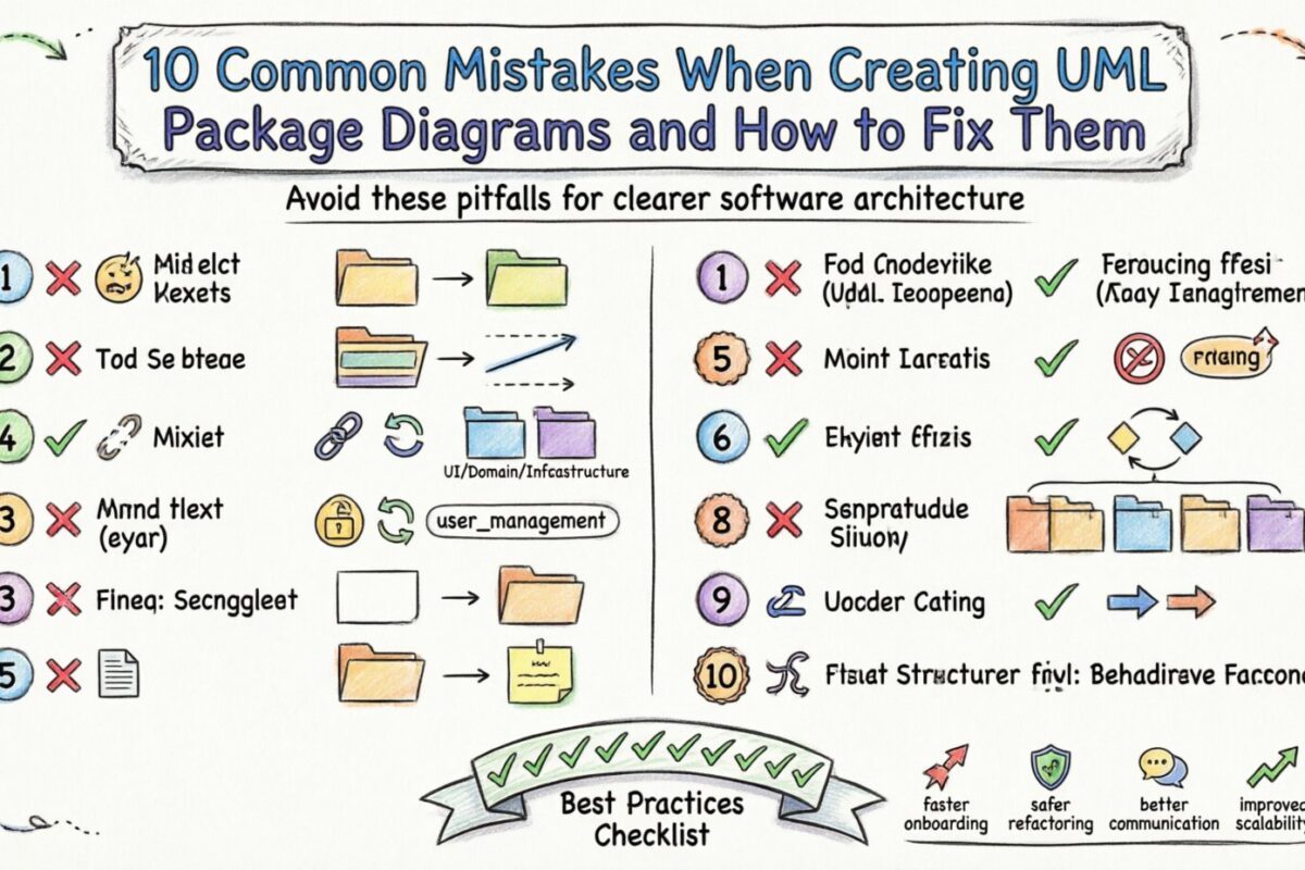 10 Common Mistakes When Creating UML Package Diagrams and How to Fix Them 10 Common Mistakes When Creating UML Package Diagrams and How to Fix Them