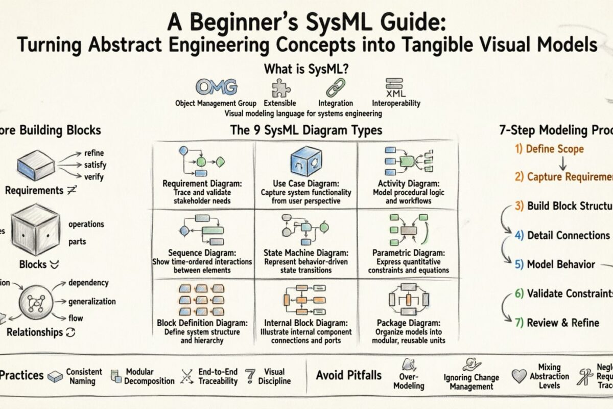 A Beginner’s SysML Guide: Turning Abstract Engineering Concepts into Tangible Visual Models