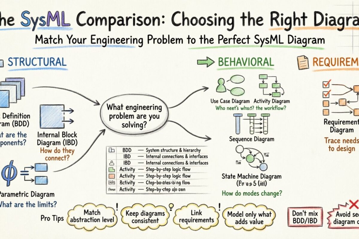 The SysML Comparison: Why Practitioners Choose Specific Diagram Types Over Others for Different Problems