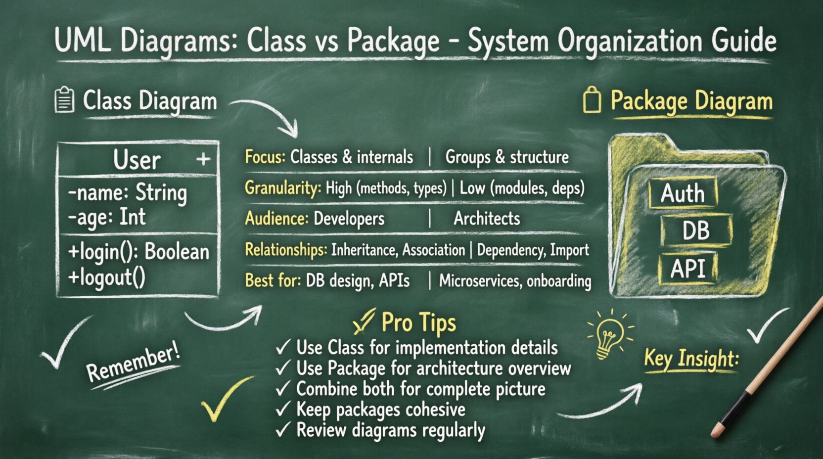 Comparison: UML Package Diagrams vs. Class Diagrams for System Organization Comparison: UML Package Diagrams vs. Class Diagrams for System Organization