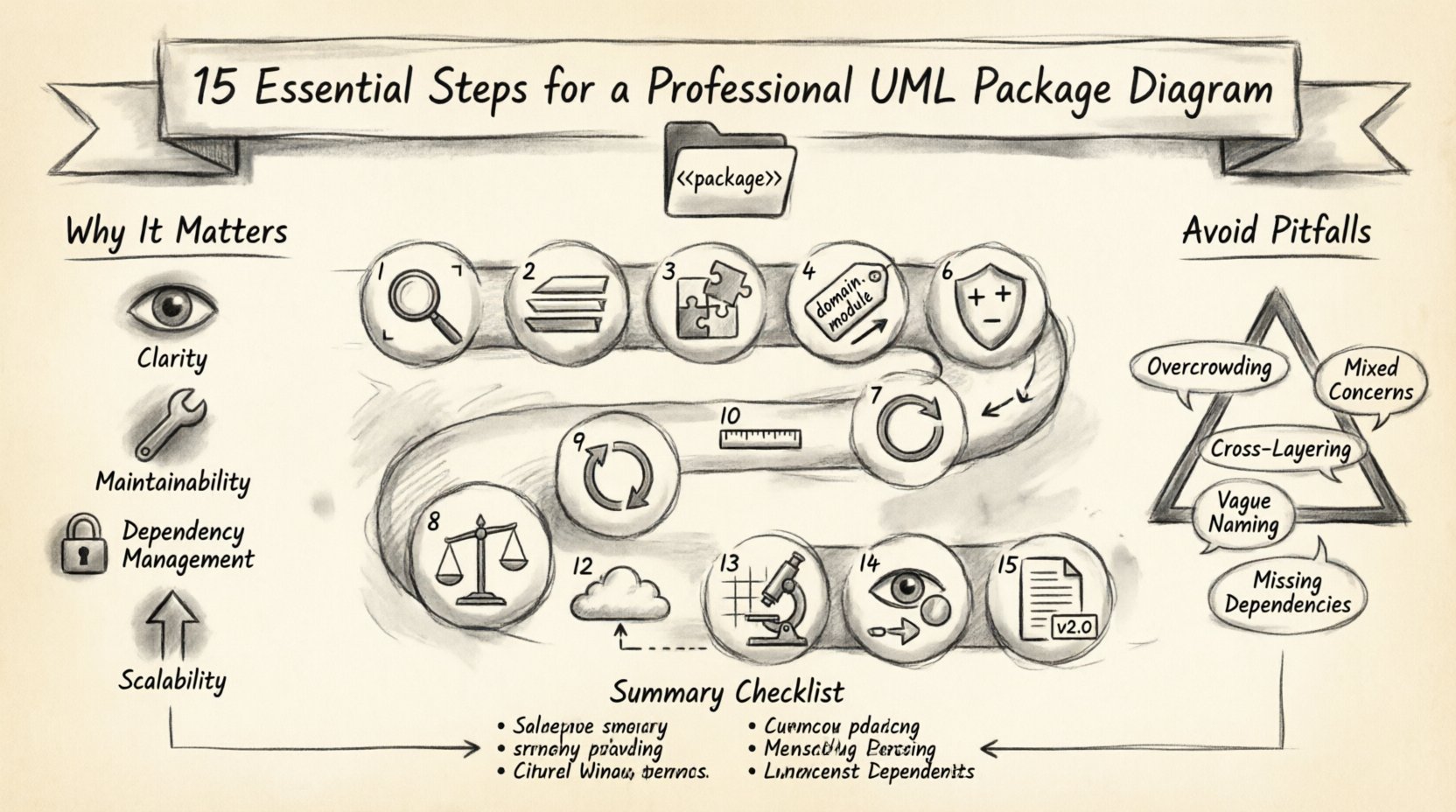 Checklist: 15 Essential Steps for a Professional UML Package Diagram Checklist: 15 Essential Steps for a Professional UML Package Diagram