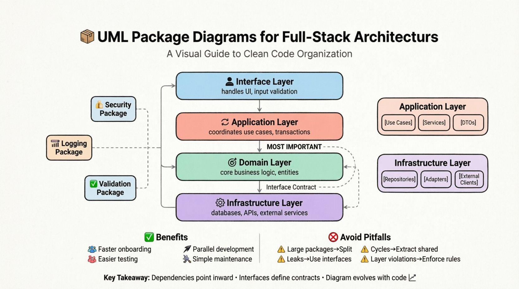 Case Study: Organizing a Full-Stack Project Using UML Package Diagrams Case Study: Organizing a Full-Stack Project Using UML Package Diagrams