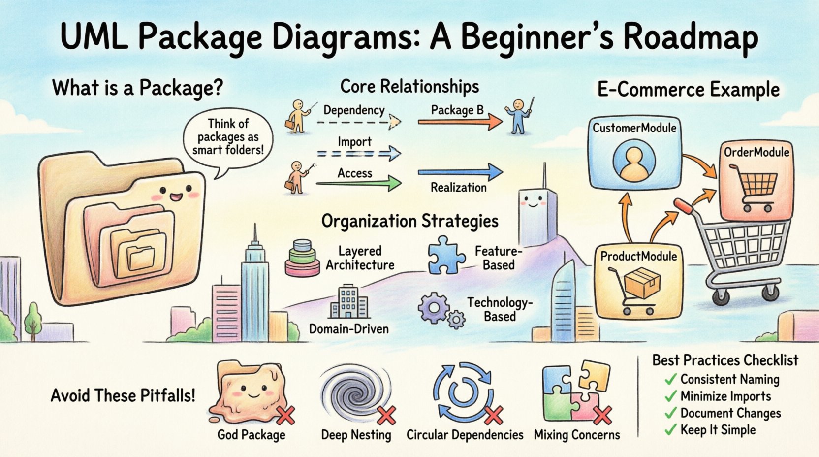 Definitive Overview: A Beginner’s Roadmap to Mastering UML Package Diagrams Definitive Overview: A Beginner’s Roadmap to Mastering UML Package Diagrams