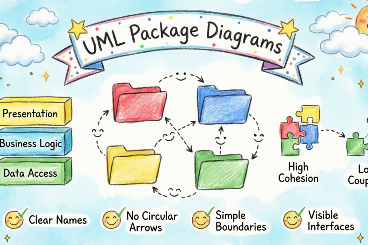 Component Breakdown: How to Structure Large Systems with UML Package Diagrams